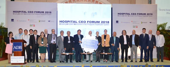 Novartis, ADB hold forum for CEOs of top Philippine hospitals